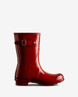 Women's Original Short Gloss Boot Military Red