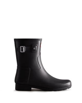 Women's Refined Short Boot Black