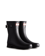 Women's Refined Short Boot Black