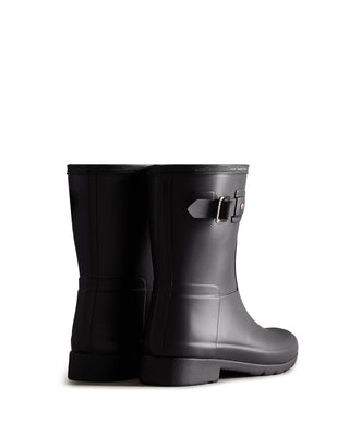 Women's Refined Short Boot Black