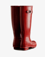 Womens Original Tall Gloss Boot Military Red