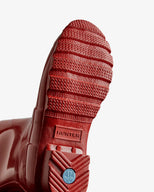 Womens Original Tall Gloss Boot Military Red