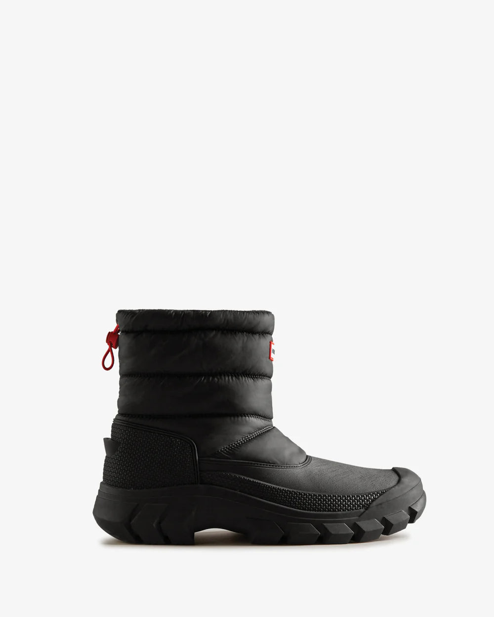 Men's Intrepid Short Snow Boot Black – Hunter Boots