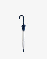 Transparent Moustache Bubble Umbrella Navy