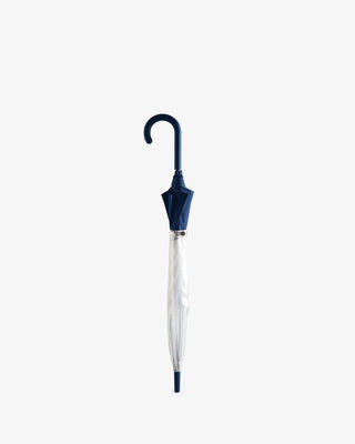 Transparent Moustache Bubble Umbrella Navy