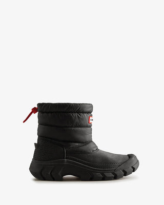 Womens Intrepid Short Snow Boot Black