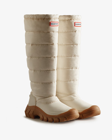 Womens Intrepid Tall Snow Boot White Willow/Gum