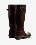 Women's Original Tall Gloss Boot Chocolate Brown