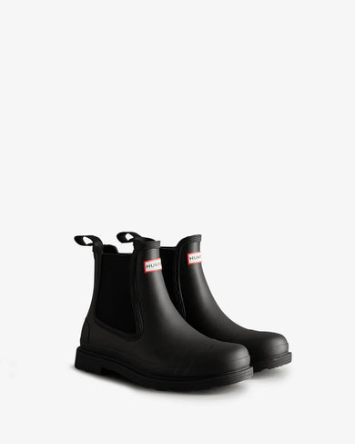 Men's Chelsea Commando Boot Black