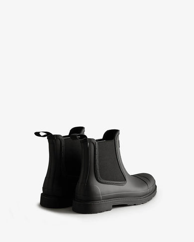 Men's Chelsea Commando Boot Black