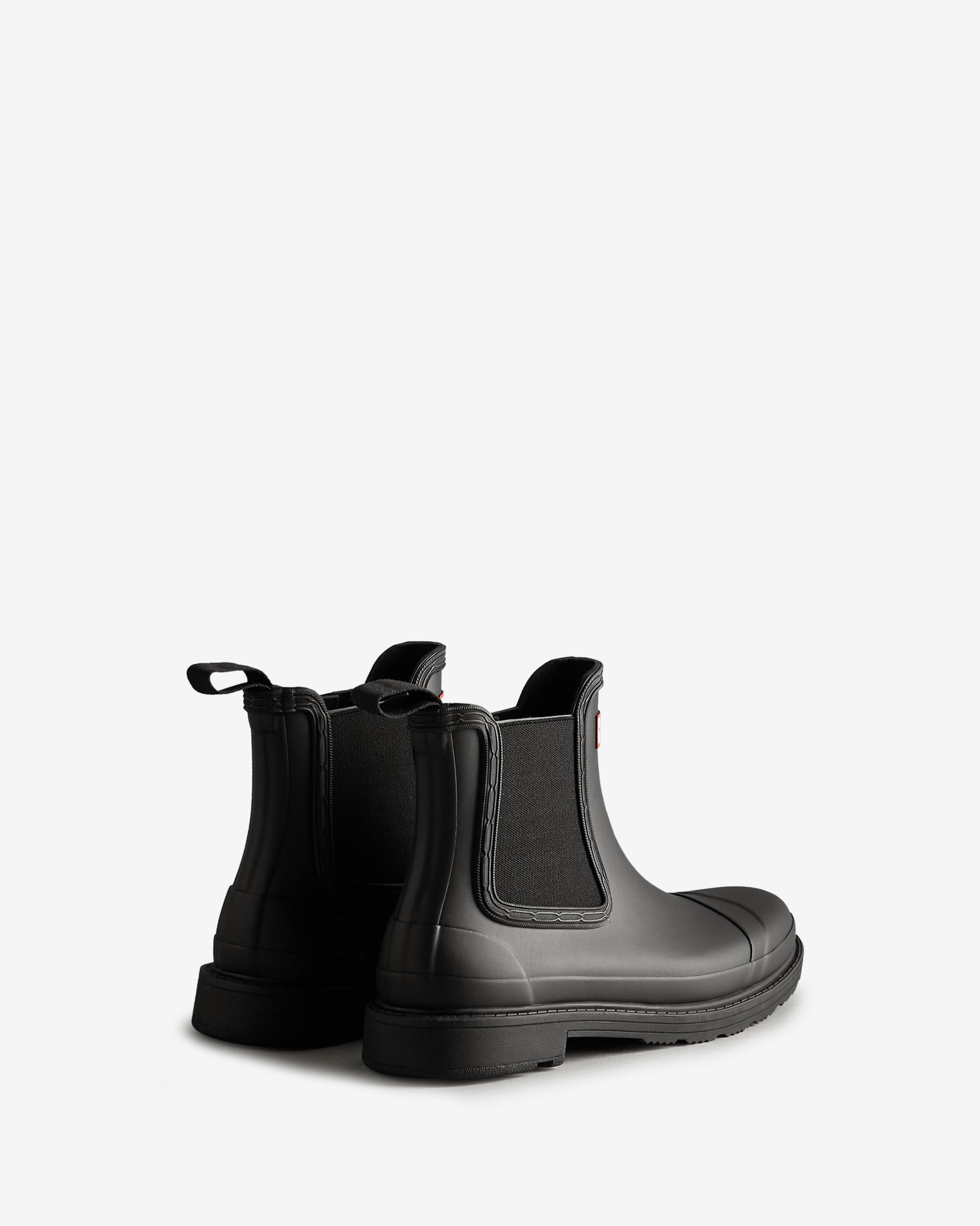 Women's Chelsea Commando Boot Black – Hunter Boots