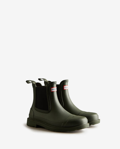 Women's Chelsea Commando Boot  Dark Olive