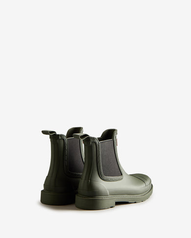 Women's Chelsea Commando Boot  Dark Olive