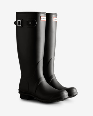 Women's Original Tall Tri Colour Logo Boot Black