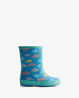 Kids First Rain Cloud Print Boot  Rain Cloud