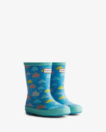 Kids First Rain Cloud Print Boot  Rain Cloud