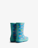 Kids First Rain Cloud Print Boot  Rain Cloud
