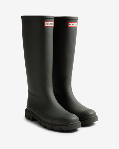 Unisex Downpour Tall Boot Dark Olive