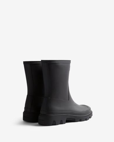 Unisex Downpour Short Boot Black