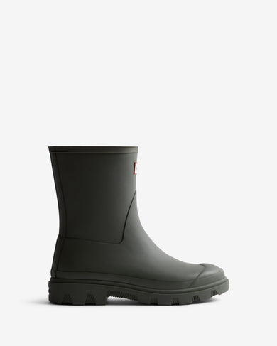 Unisex Downpour Short Boot Dark Olive