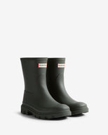 Unisex Downpour Short Boot Dark Olive
