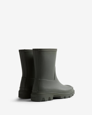 Unisex Downpour Short Boot Dark Olive