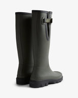 Unisex Downpour Adjustable Boot Dark Olive/Black