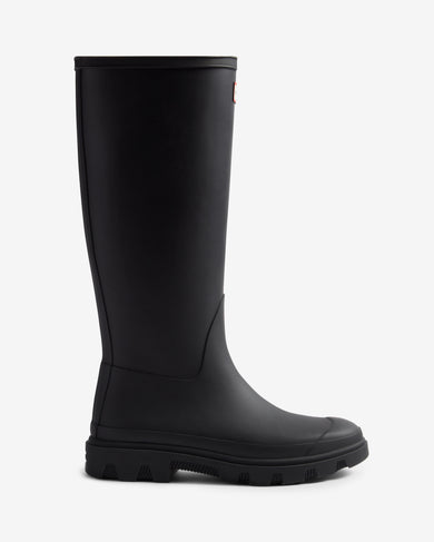 Unisex Downpour Tall Boot Black