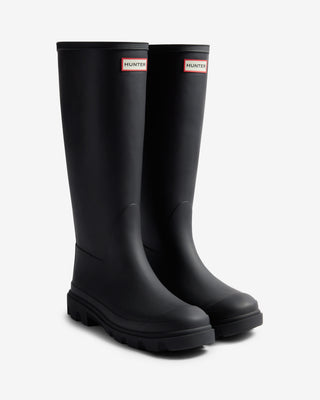 Unisex Downpour Tall Boot Black