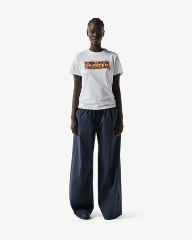 Women's Red Label Essentials Filled Logo Tee White