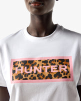 Women's Red Label Essentials Filled Logo Tee White