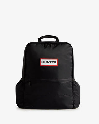 Nylon Large Backpack Black
