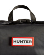 Large Nylon Pioneer Top Clip Backpack Black