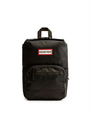 Medium Nylon Pioneer Top Clip Backpack Black