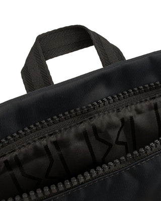 Medium Nylon Pioneer Top Clip Backpack Black