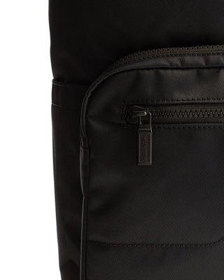 Medium Nylon Pioneer Top Clip Backpack Black