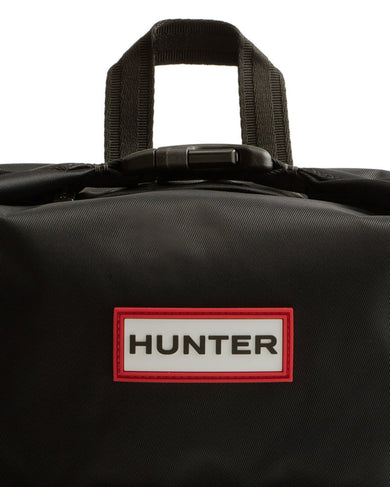 Medium Nylon Pioneer Top Clip Backpack Black