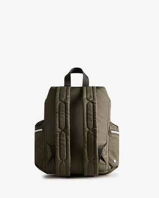 Nylon Mini Topclip Backpack Dark Olive