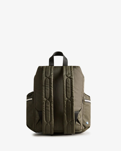 Nylon Mini Topclip Backpack Dark Olive