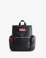 Nylon Mini Topclip Backpack Black