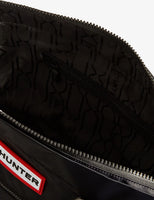 Nylon Midi Topclip Tote Black