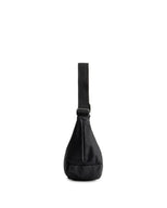 Nylon Mini Hobo Bag Black
