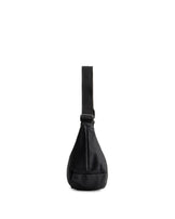 Nylon Mini Hobo Bag Black