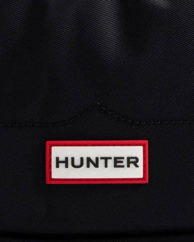 Nylon Mini Hobo Bag Black