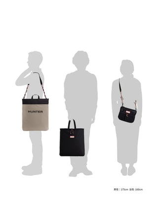 Travel Multi Function Packable Tote Black/Energy Clay