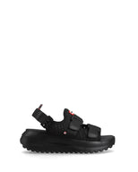 Unisex Travel Flow Double Strap Sandal Black