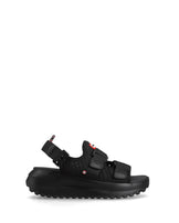 Unisex Travel Flow Double Strap Sandal Black