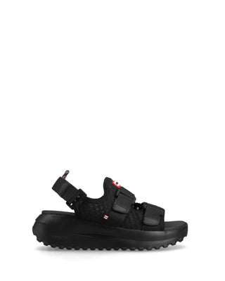 Unisex Travel Flow Double Strap Sandal Black