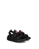 Unisex Travel Flow Double Strap Sandal Black