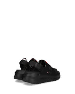 Unisex Travel Flow Double Strap Sandal Black